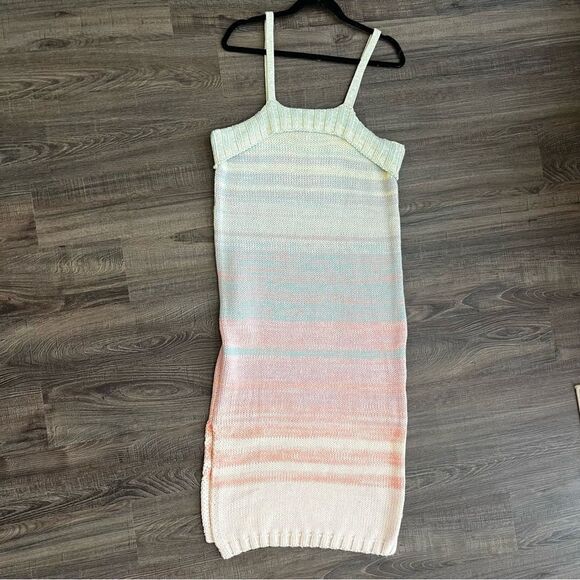 New 525 America Ombré Knit Tank Dress Size Large Women’s - Picture 2 of 10